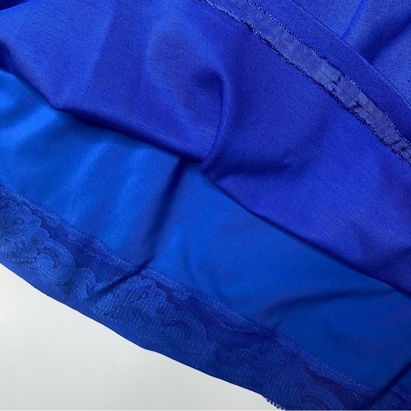 Trina Turk Sleeveless Cocktail Dress Blue 4 - Picture 4 of 7